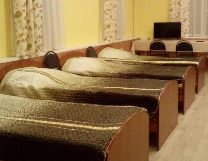 Номер стандарт с 8 односпальными кроватями - Гостевой дом «Надежда» Коряжма