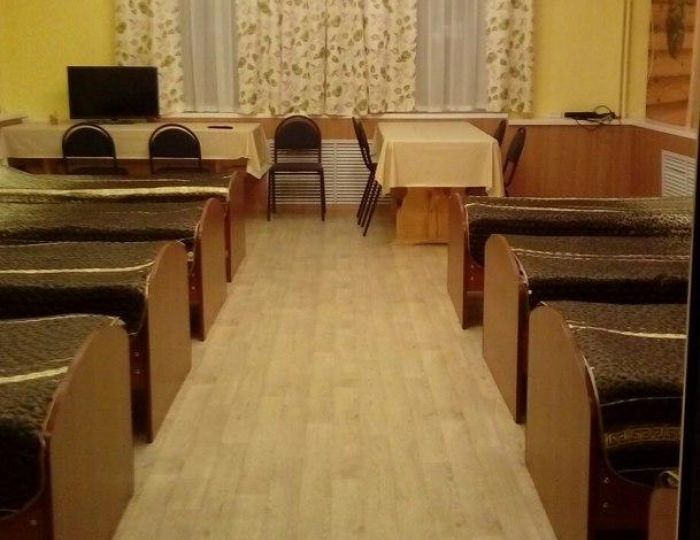 Номер стандарт с 8 односпальными кроватями - Гостевой дом «Надежда» Коряжма