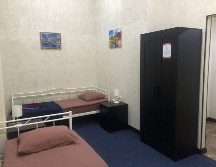 Номер эконом с 2 односпальными кроватями - Мини-отель «Заря» Коряжма