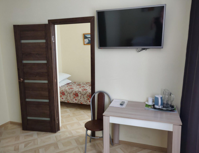 Кровать в 2-местном общем номере - Отель Hotel Salus / Салус Коряжма