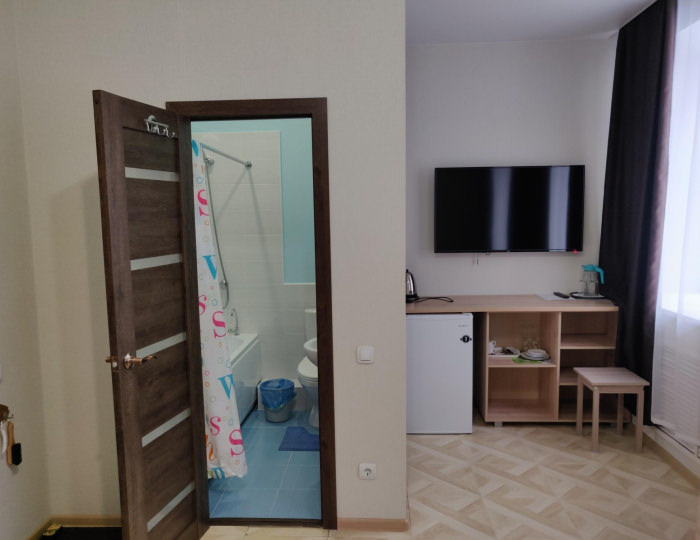 1-местный номер стандарт с 1 двуспальной кроватью - Отель Hotel Salus / Салус Коряжма