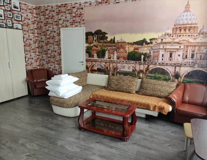 1-местный номер стандарт с 1 двуспальной кроватью - Отель Hotel Salus / Салус Коряжма