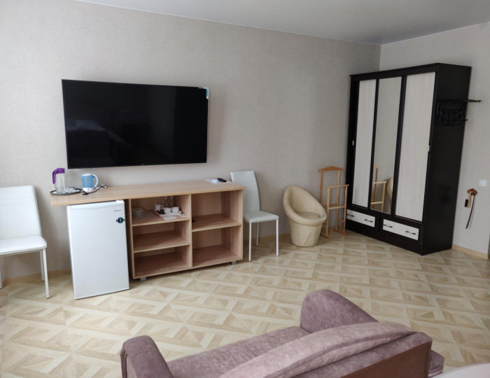 Номер улучшенный с 1 двуспальной кроватью - Отель Hotel Salus / Салус Коряжма