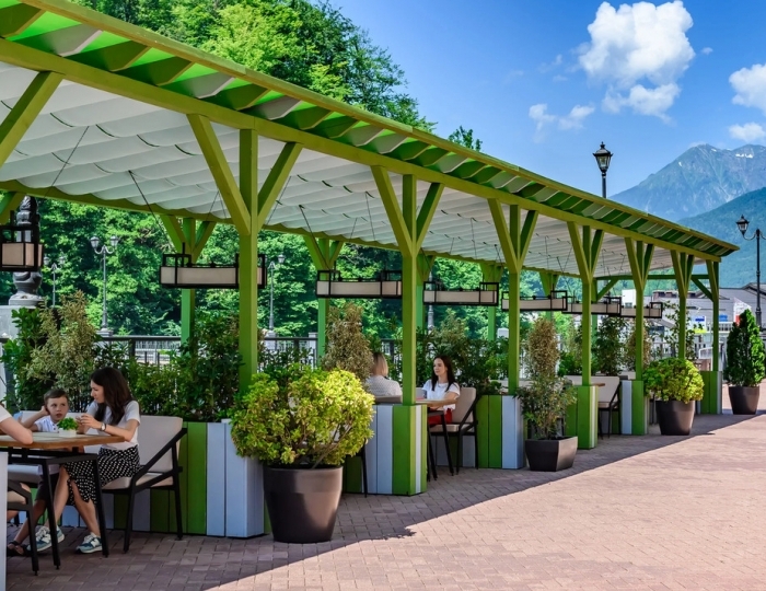 Ресторан «Рукола» - Отель Freestyle Rosa Khutor / Фристайл Роза Хутор