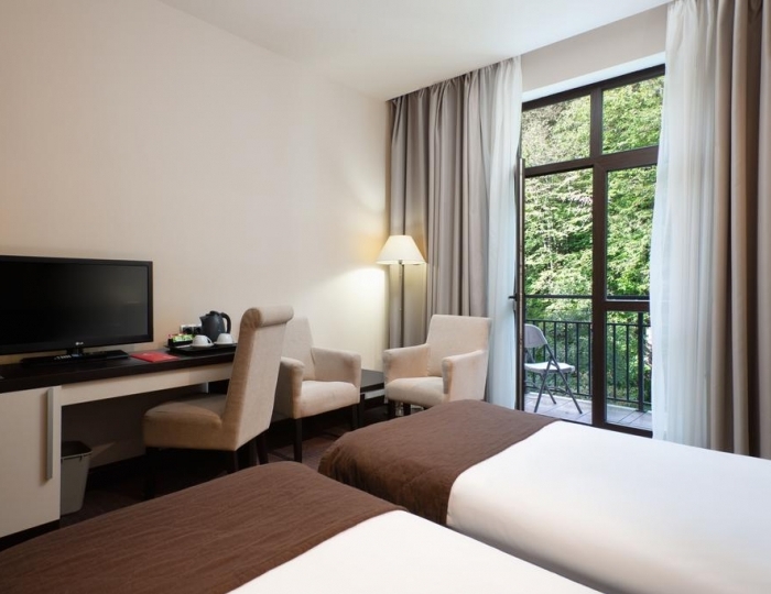 Супериор 2-местн. с балконом (на лес) TWIN - Отель Freestyle Rosa Khutor / Фристайл Роза Хутор