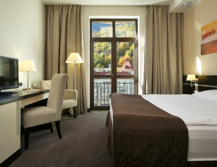 Супериор 2-местн. с балконом (на лес) DBL - Отель Freestyle Rosa Khutor / Фристайл Роза Хутор