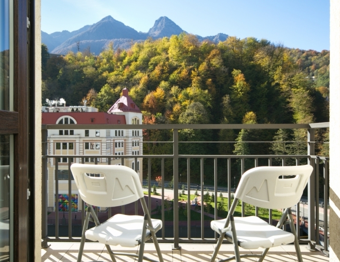 Супериор 2-местн. с балконом (на лес) DBL - Отель Freestyle Rosa Khutor / Фристайл Роза Хутор