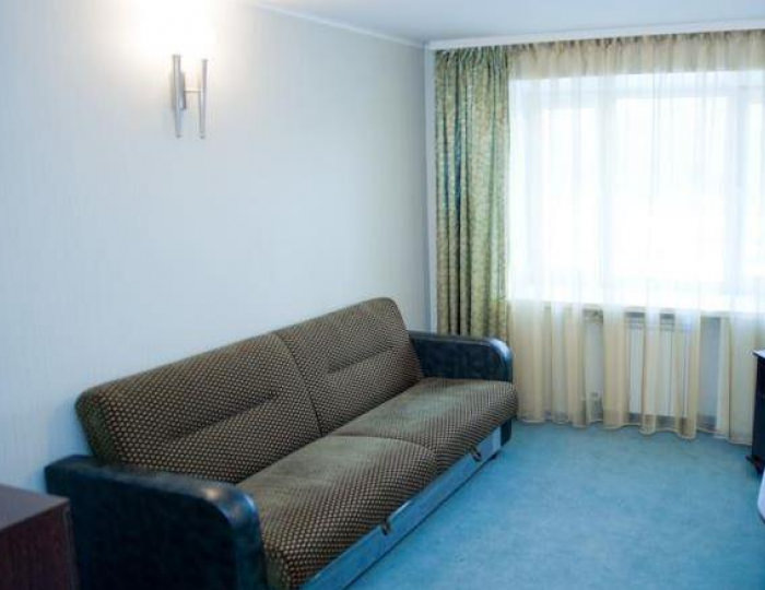 Номер люкс с 1 двуспальной кроватью (с завтраком) - Отель «Волна» Северодвинск