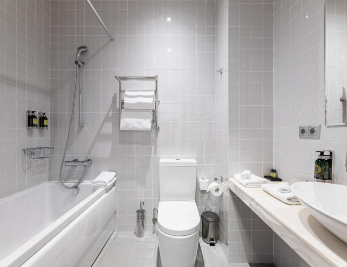 Номер стандарт комфорт с 1 двуспальной кроватью (мансарда) - Гостиница Chekhov APi / Чехов ЭйПиАй