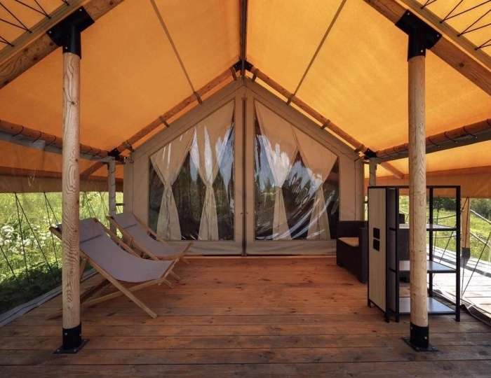 Глэмпинг-шатер - Гостиница Chekhov APi / Чехов ЭйПиАй
