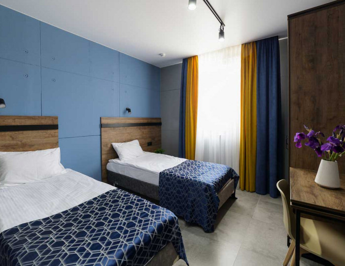 Коттедж Коттедж с индивидуальным бассейном "Люкс" 3-комнатный с кухней - Парк-отель «Псыгупс» Майкоп