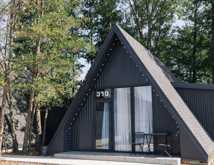 Шале студия улучшенная (гостевой дом  шале с кухней улучш.) - Парк-отель «Псыгупс» Майкоп