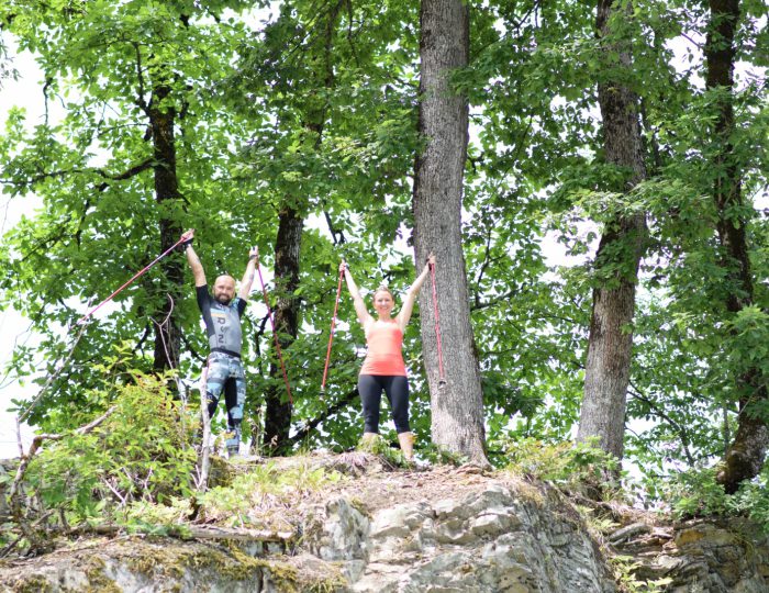 Скандинавская ходьба - Отель Green Flow / Грин Флоу