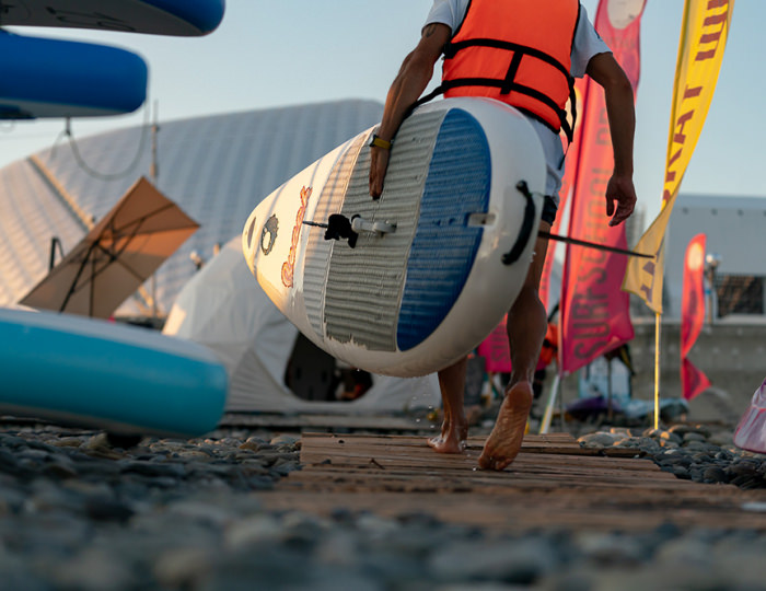 Пляж «Роза Хутор» - Отель Green Flow / Грин Флоу