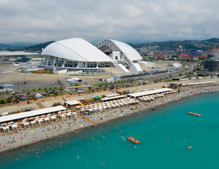 Пляж «Роза Хутор» - Отель Green Flow / Грин Флоу