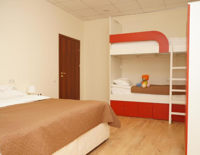 Семейный 4-местный - Гостиница «Формула За рулем» Москва