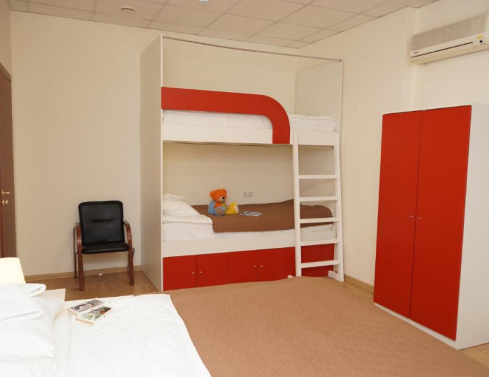 Семейный 4-местный - Гостиница «Формула За рулем» Москва