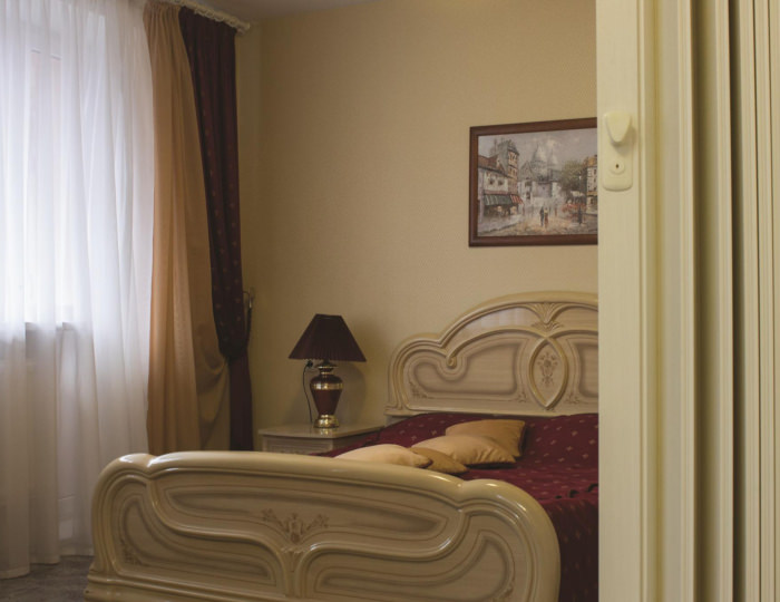 2-комнатный номер люкс с 1 двуспальной кроватью - Отель «Маски» Петрозаводск