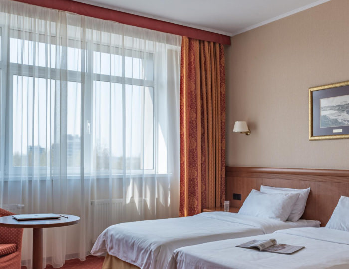 Номер стандарт с 2 односпальными кроватями - Отель Cosmos Petrozavodsk Hotel / Космос Петрозаводск