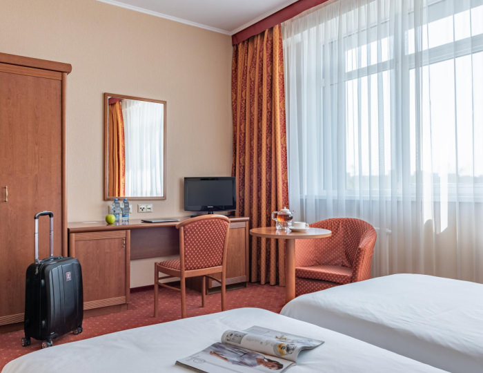 Номер стандарт с 2 односпальными кроватями - Отель Cosmos Petrozavodsk Hotel / Космос Петрозаводск