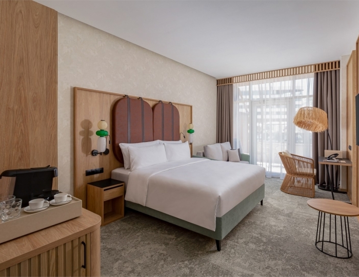 Deluxe 2-м. pool view - Отель «Fюnf Luxury Resort & SPA Anapa Miracleon» Анапа