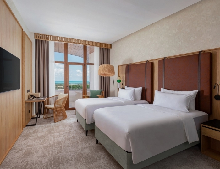 Deluxe 2-м. TWIN sea view - Отель «Fюnf Luxury Resort & SPA Anapa Miracleon» Анапа