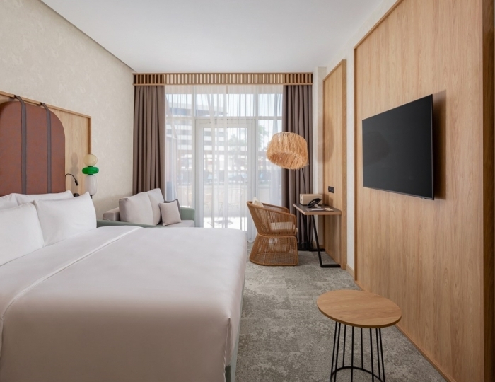 Deluxe 2-местный special pool view - Отель «Fюnf Luxury Resort & SPA Anapa Miracleon» Анапа