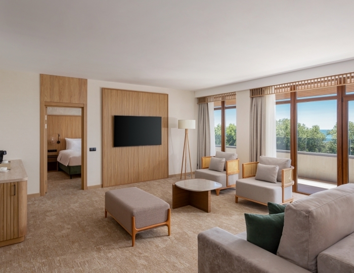 Suite President sea view 4-местный - Отель «Fюnf Luxury Resort & SPA Anapa Miracleon» Анапа