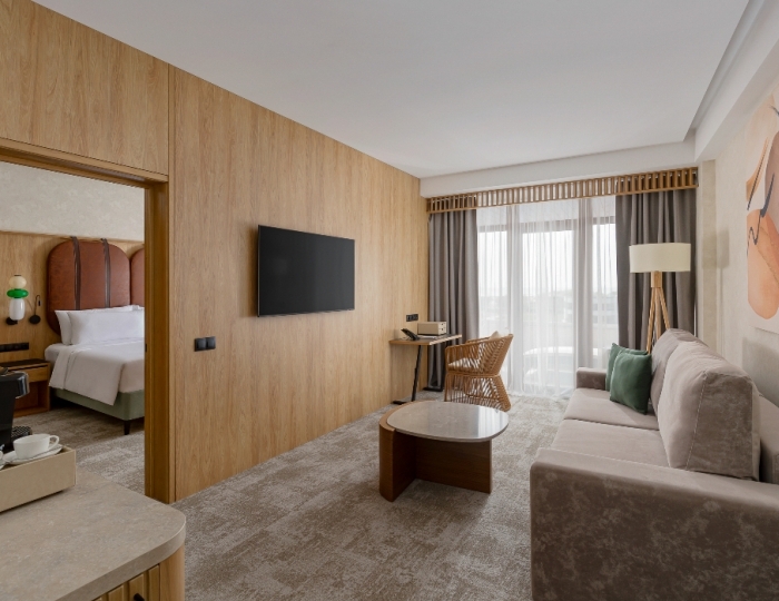 2-местное Suite Deluxe Pool View - Отель «Fюnf Luxury Resort & SPA Anapa Miracleon» Анапа