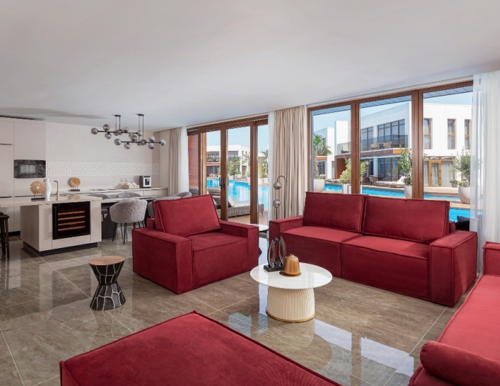 6-мест. Family Pool Villa - Отель «Fюnf Luxury Resort & SPA Anapa Miracleon» Анапа