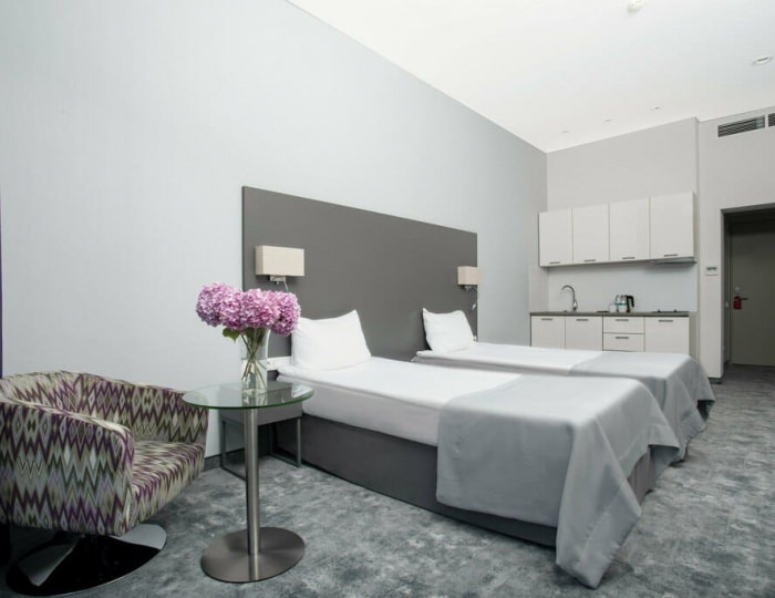 Студио с 2 раздельными или 1 кроватью - Отель Sport Inn hotel & Wellness / Спорт Инн