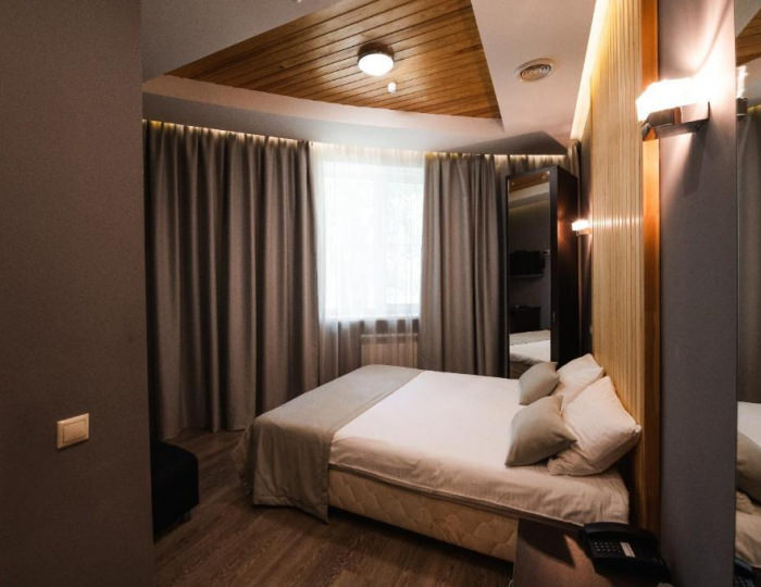 Номер стандарт с 1 двуспальной кроватью - Отель «Премиум Апарт» Щелково