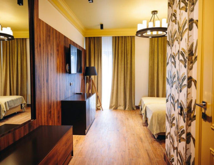 Номер комфорт с 1 двуспальной кроватью (с завтраком) - Мини-отель «За поводом» Щелково