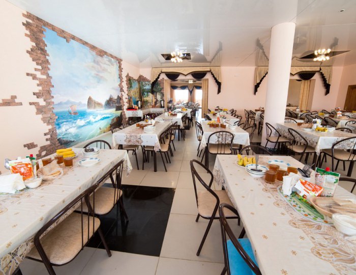 Столовая - База отдыха «ЮгРа»