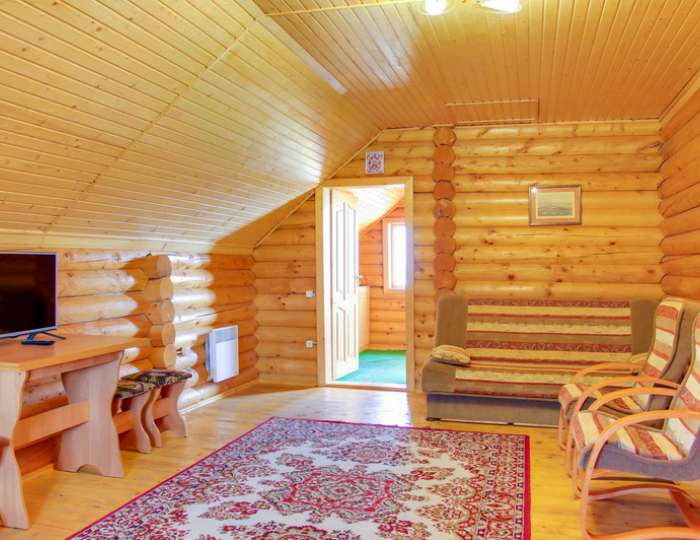 Номер 4-местный 2-комнатный в коттедже 1 этаж - Гостиница «Хижина Робинзона» Феодосия