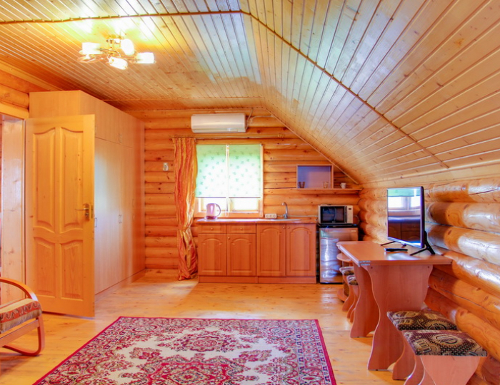 Номер 4-местный 2-комнатный в коттедже 1 этаж - Гостиница «Хижина Робинзона» Феодосия