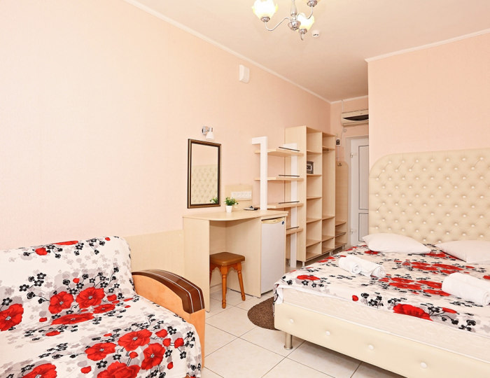 Люкс 3-местный 1-комнатный с балконом - Отель «Экватор» Береговое