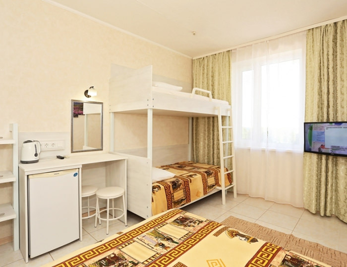 Семейный 4-местный 1-комнатный - Отель «Экватор» Береговое