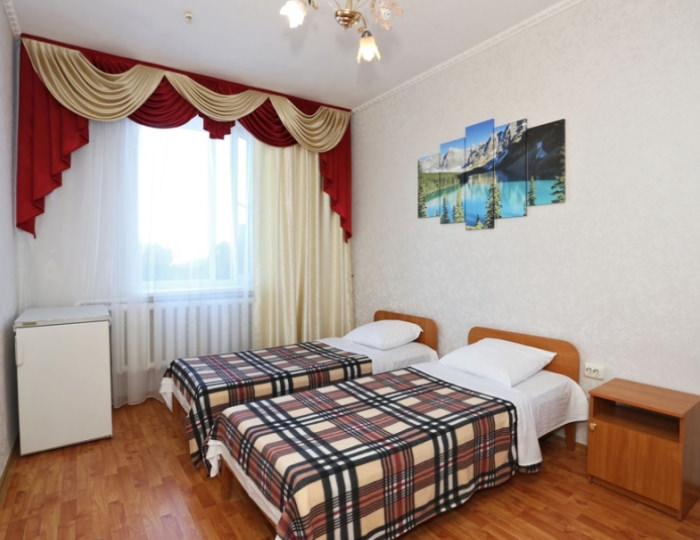 Улучшенный 2-местный 1-комнатный - Отель «Экватор» Береговое