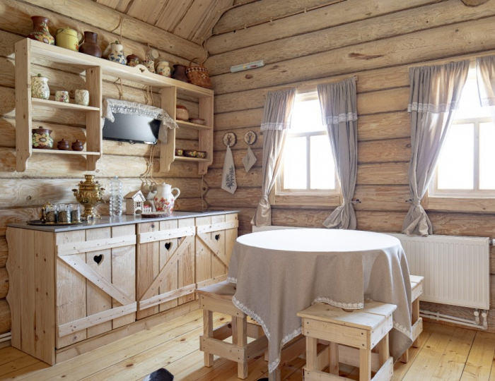 Домик 4-мест.Изба (Крестьянская усадьба) - Парк-отель «Остров»