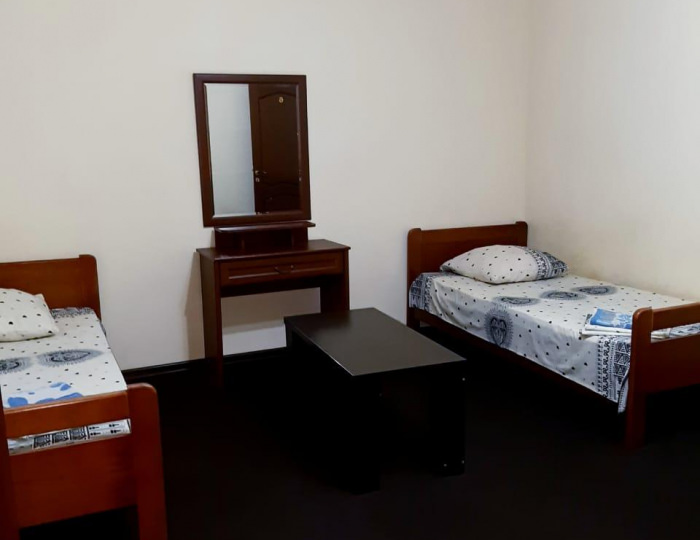 Номер стандарт с 2 односпальными кроватями (без окна) - Отель «Корона» Астрахань