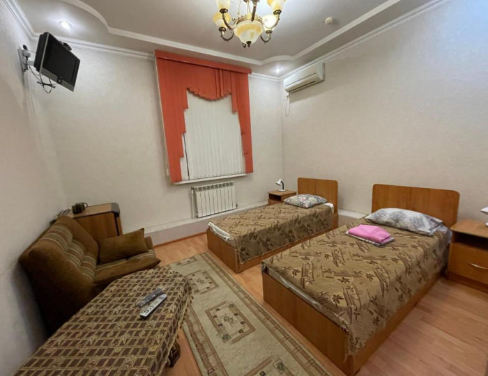 Номер стандарт с 2 односпальными кроватями - Отель City Hotel / Сити Отель Астрахань