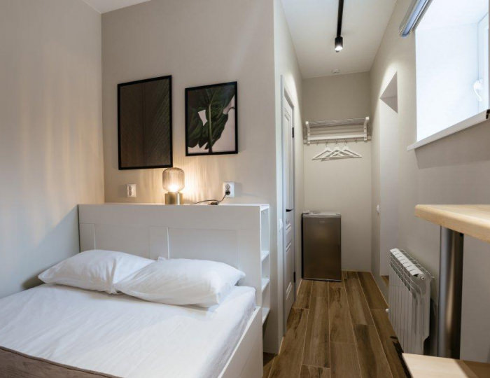 2-местный номер эконом с 1 двуспальной кроватью - Мини-отель «Гагарин» Астрахань