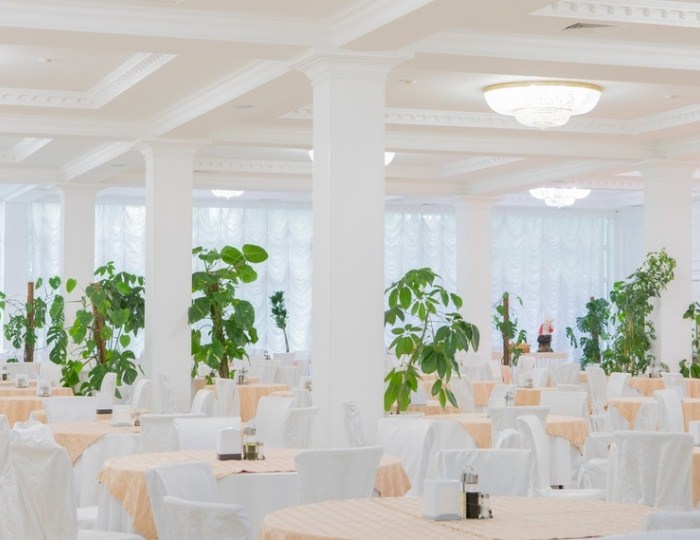 Зал питания «Серебряный» - Санаторий «Южное Взморье»