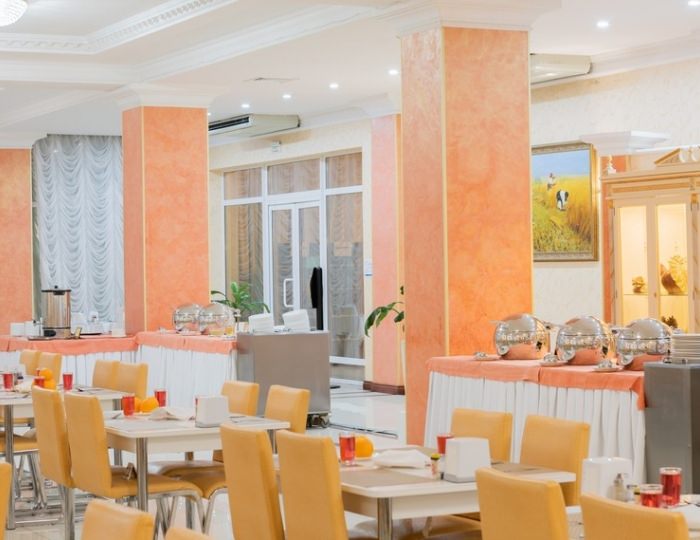 Зал питания «Золотой» - Санаторий «Южное Взморье»